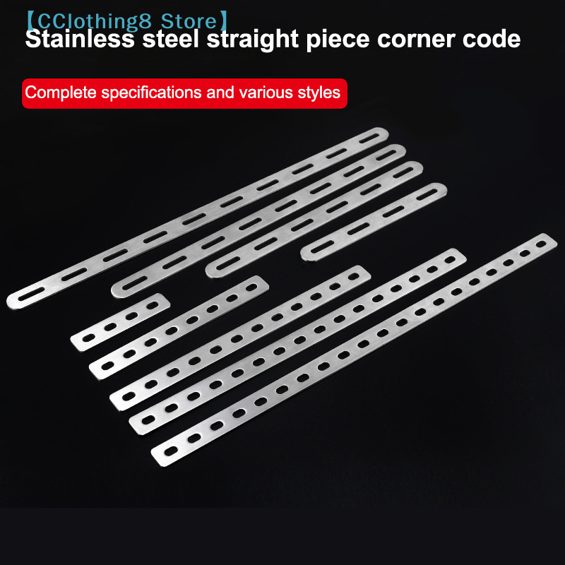 Shelf Bracket Pair - ステンレス鋼フラットコーナーブラケット補修接合プレート修理固定コネクタ家具キャビネット棚ブレース【AliS8】