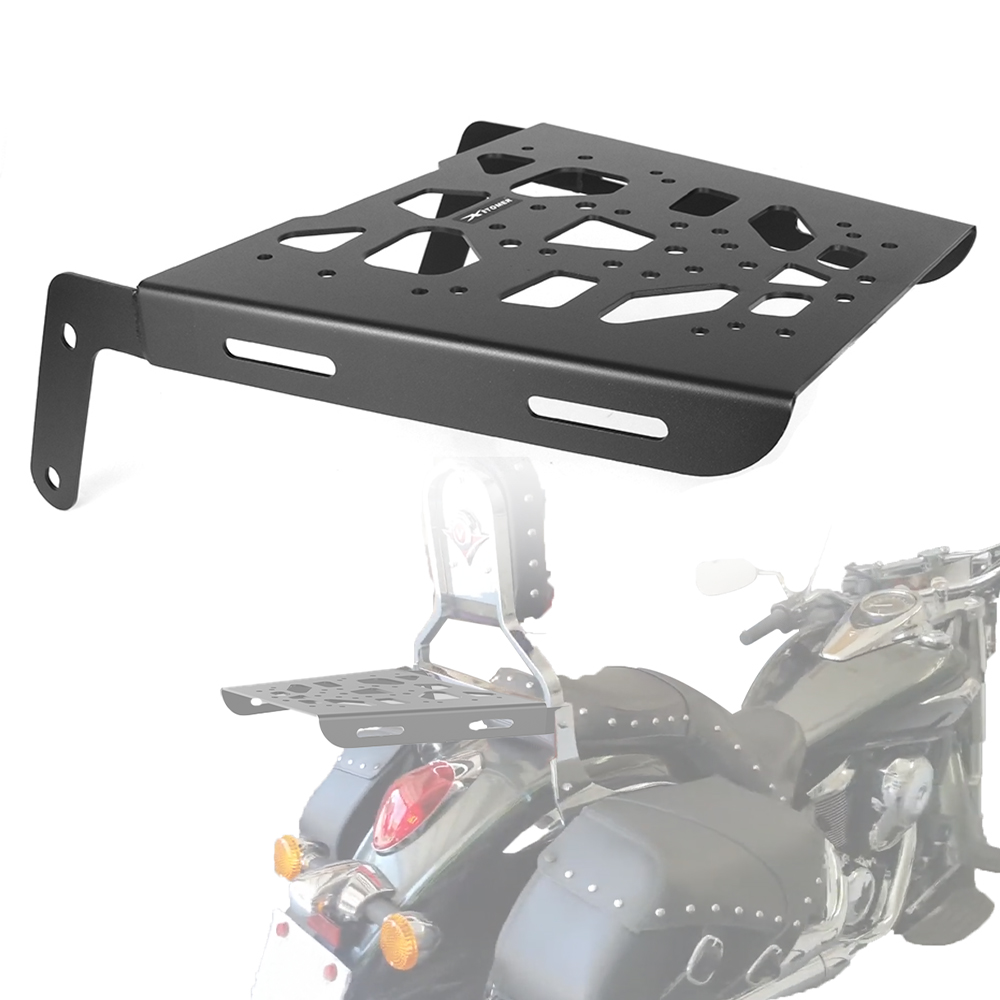 Shelf Bracket Pair - オートバイリアラックカワサキバルカン 900 1700 2000 クラシック VN900LT
