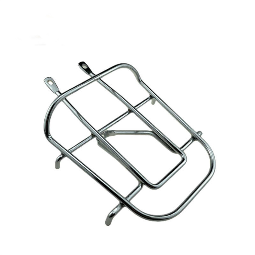 Shelf Bracket Pair - 電気メッキモーターサイクルリアシェルフアイアンフレーム、テールストックブラケット、ホンダに適していますdio50 af17 18 25
