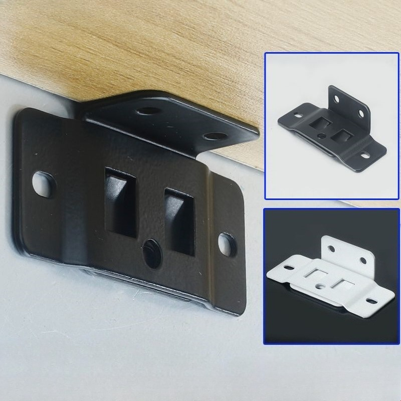 4セット小型頑丈耐久性のあるツーインワン家具棚L字型90度コ - Furniture Hardware Parts のレビューと価格