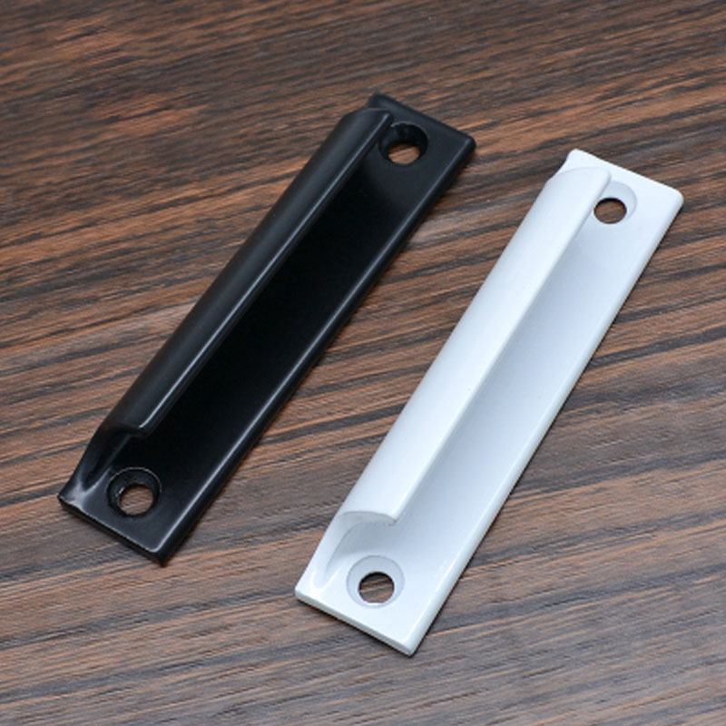 新しいアルミ合金ドアハンドルプッシュプルバルコニーゲート窓取 - Furniture Hardware Drawer Pulls のレビューと価格
