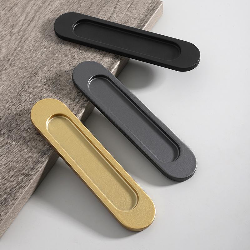 ** パンチフリースライドドアハンドルアルミニウム合金粘着式 - Furniture Hardware Kit のレビューと価格