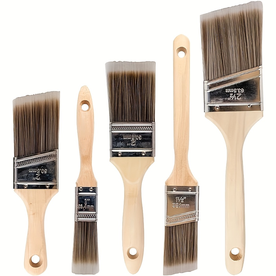 5本セット 高品質ペイントブラシ BBQブラシ バーベキュー - Furniture Hardware Parts のレビューと価格