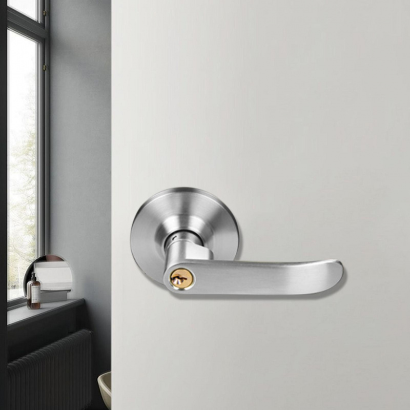 プレミアム球形三連ハンドルロックボール、静音ドアロックセット - Door Handle Bar のレビューと価格