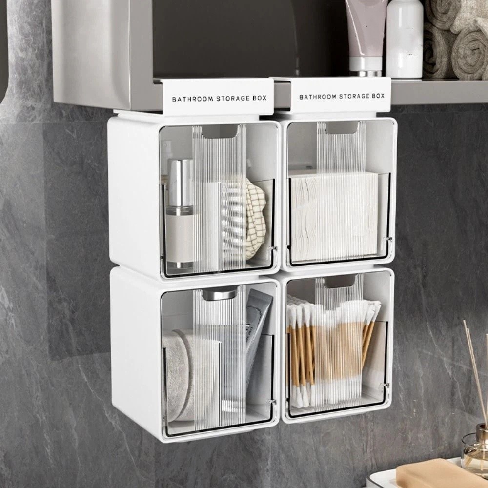 吊り下げ式/フック式引き出し式収納ボックス プラスチック製透 - Drawer Organizer Peg のレビューと価格