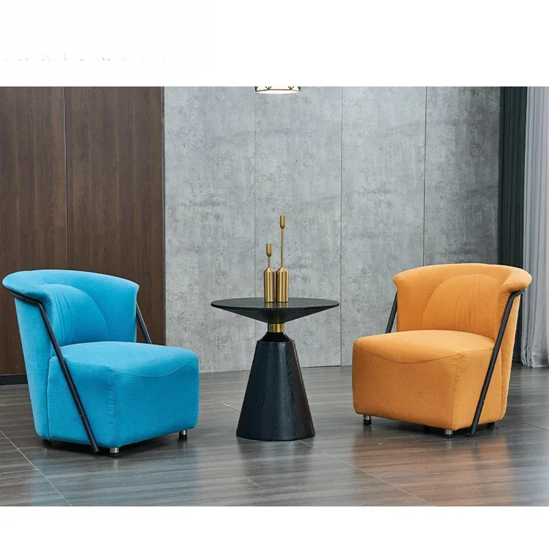 高級モダンレジャー家具コーヒーショップファブリックチェア、金 - Furniture And Hardware Shop のレビューと価格
