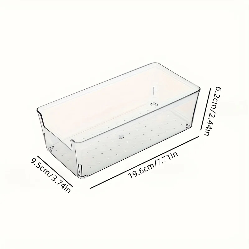 7個入り透明プラスチック製化粧品オーガナイザーセット、積み重 - Drawer Organizer Peg のレビューと価格