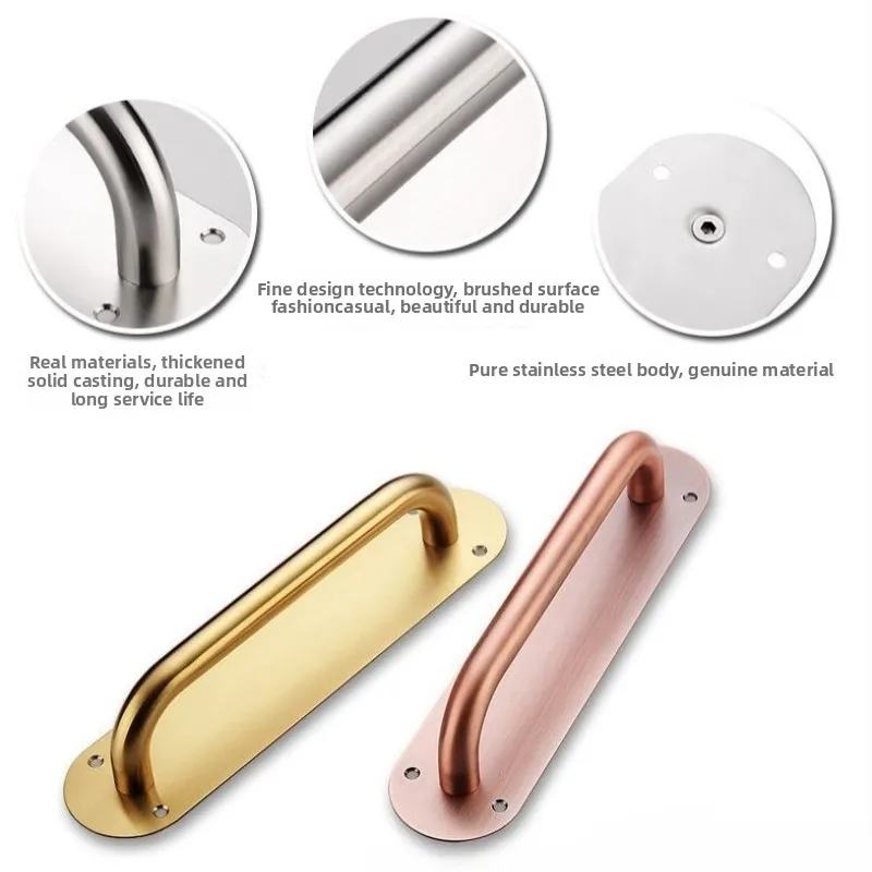 ステンレス鋼のドアハードウェアハンドルスライド納屋家具キャビ - Furniture Hardware Drawer Pulls のレビューと価格