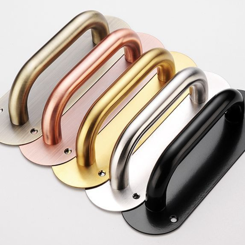 ステンレス鋼のドアハードウェアハンドルスライド納屋家具キャビ - Furniture Hardware Drawer Pulls のレビューと価格