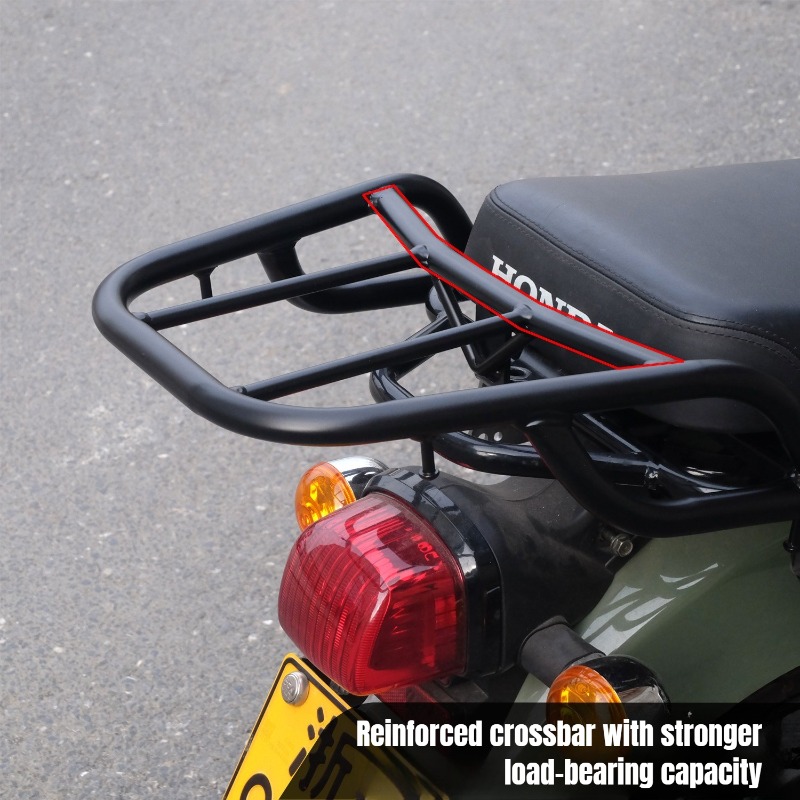 CC110オートバイアクセサリーブラックリアラゲッジラックキ - Shelf Bracket Pair のレビューと価格