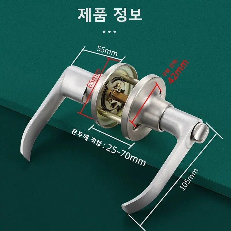 3バー ドアハンドル 亜鉛合金 室内ドアハンドル 静音ハンド - Door Handle Bar のレビューと価格