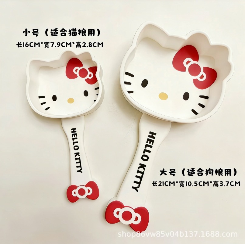 かわいいハローキティ漫画ペット用給餌スプーンロングハンドル大 - Furniture Hardware Parts のレビューと価格