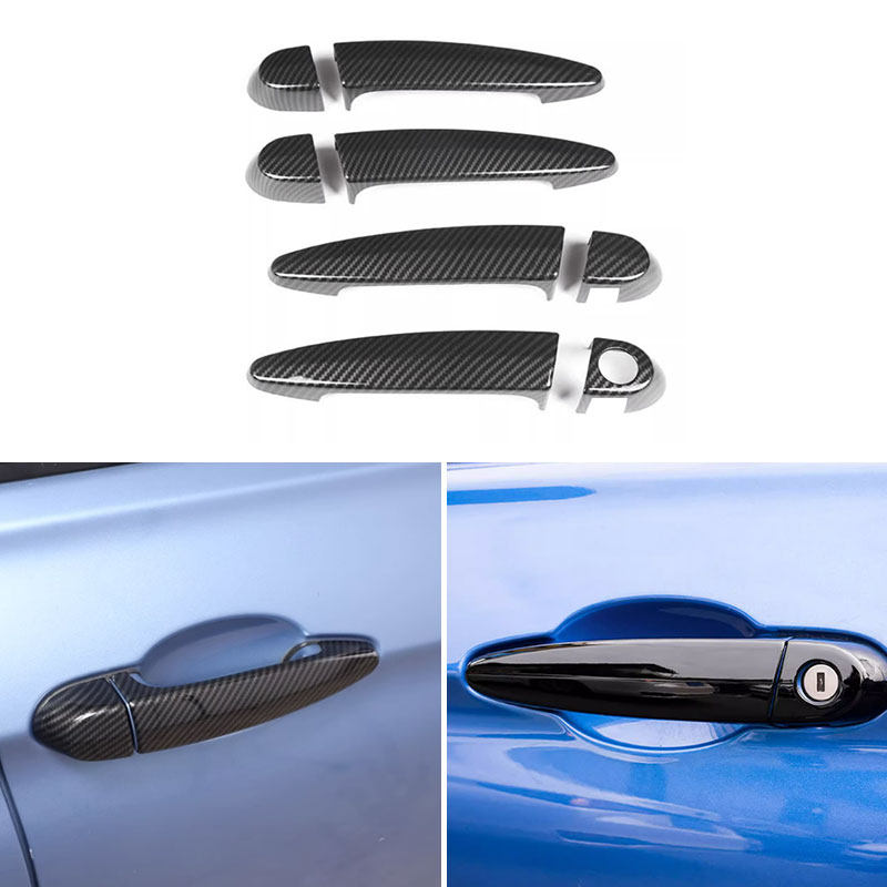 ABS製 車外ドアハンドルプルカバー 保護トリム BMW F - Door Handle Bar のレビューと価格