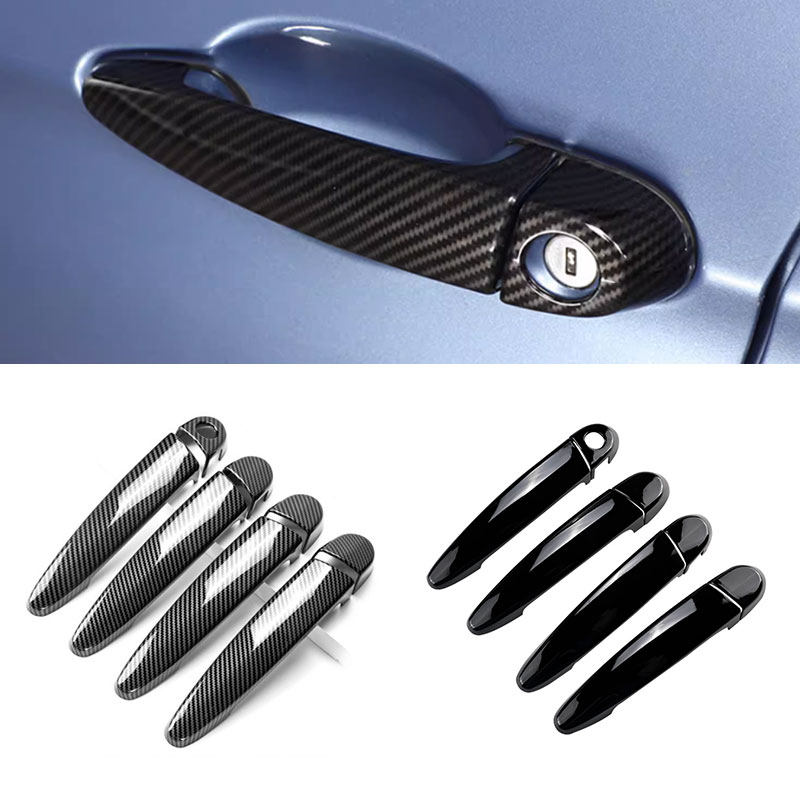 ABS製 車外ドアハンドルプルカバー 保護トリム BMW F - Door Handle Bar のレビューと価格