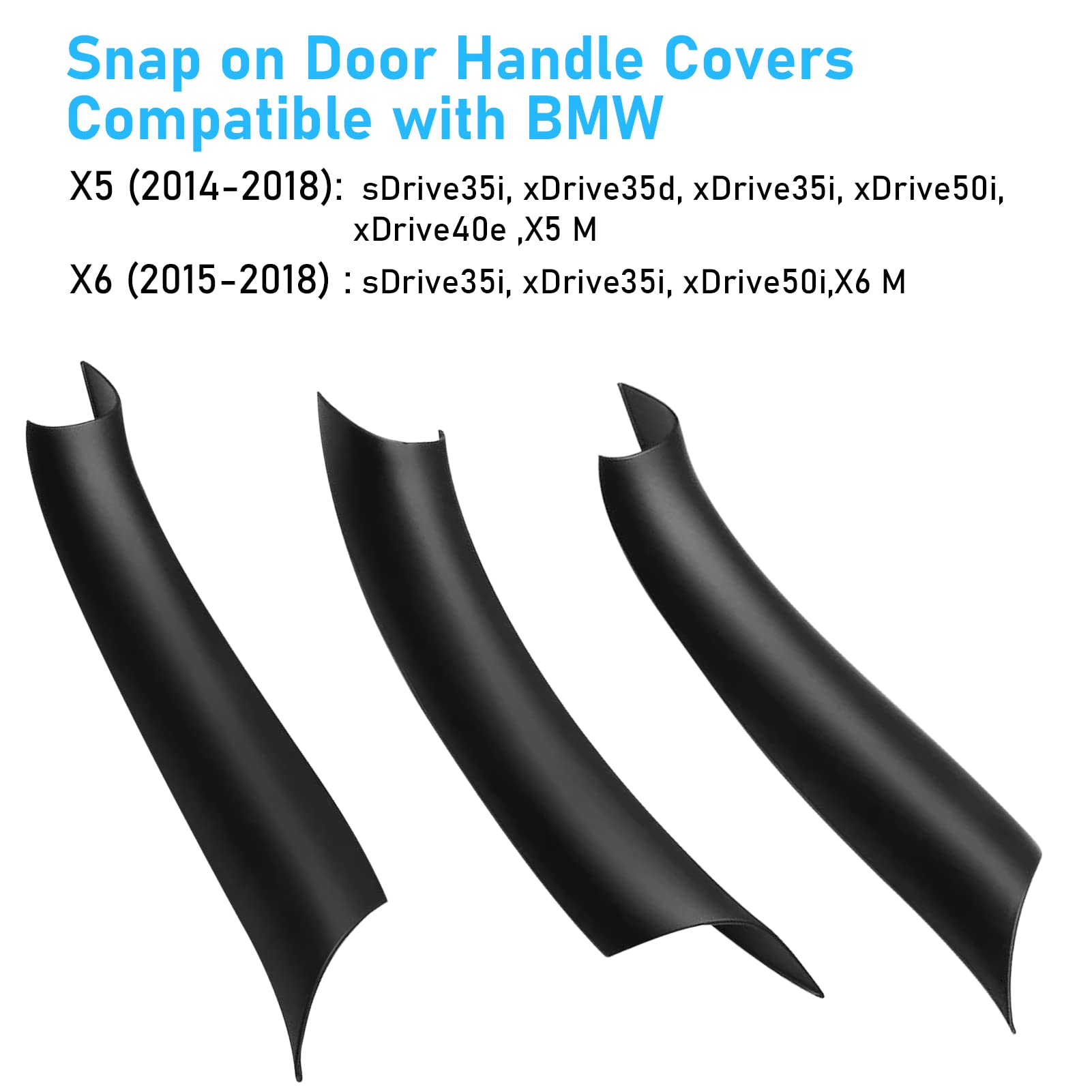X5 F15/X6 F16 ドアハンドルカバー 3個入り ド - Door Handle Bar のレビューと価格