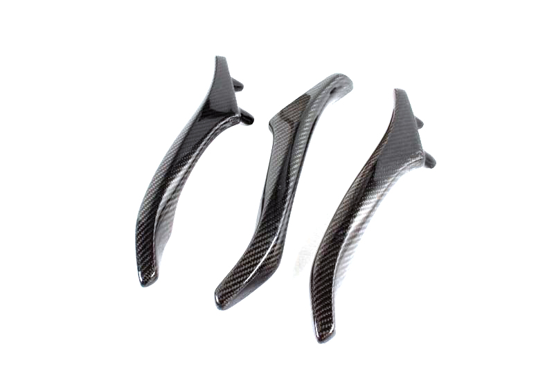 F10用カーボンファイバー製ドアインサイドハンドルバーインテ - Door Handle Bar のレビューと価格