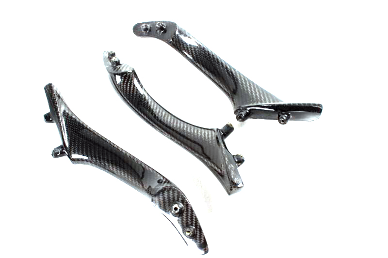 F10用カーボンファイバー製ドアインサイドハンドルバーインテ - Door Handle Bar のレビューと価格