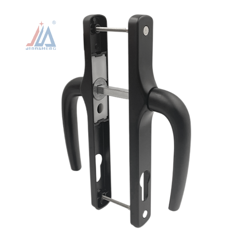 頑丈な両面ドアハンドルセット マットブラック アルミニウム合 - Door Handle Bar のレビューと価格