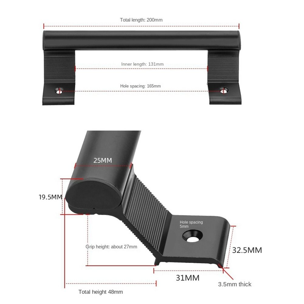 アルミ合金引き戸ハンドル多機能パンチフリー家具ノブ家具ハード - Furniture Hardware Drawer Pulls のレビューと価格