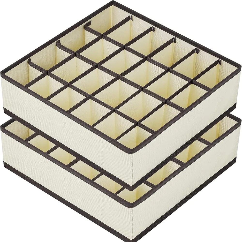 下着、靴下、ブラジャー、パンツ、スカーフ、ネクタイ収納ボック - Drawer Organizer Peg のレビューと価格