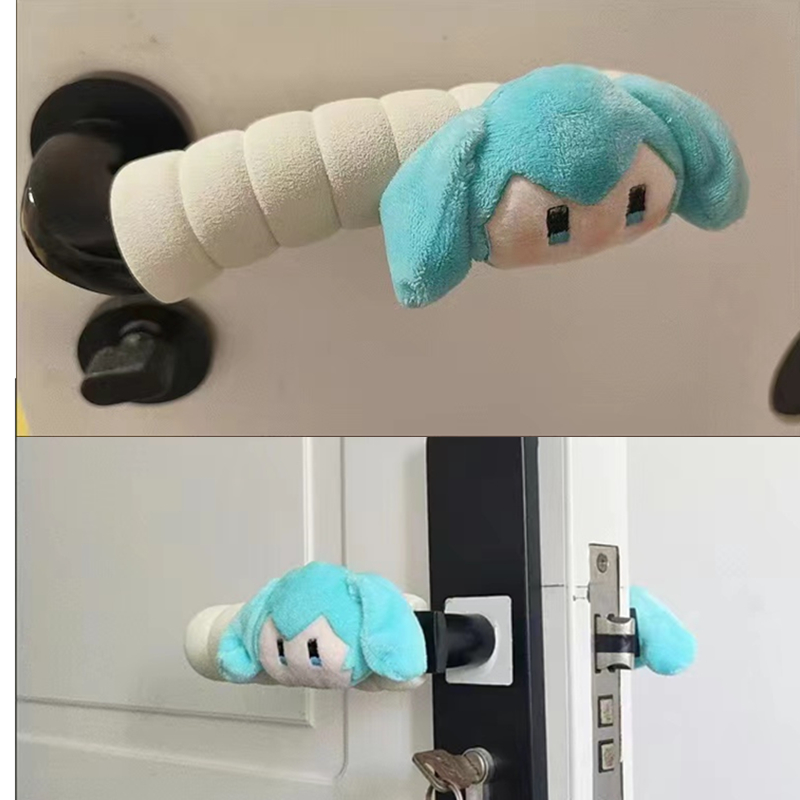 初音ミク ドアノブグローブ ハンドル保護カバー 衝突防止パッ - Door Handle Bar のレビューと価格