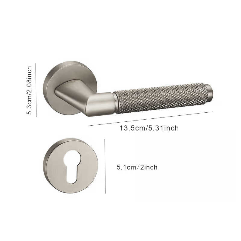 Viladepot プライバシードアハンドル ローレットハン - Door Handle Bar のレビューと価格