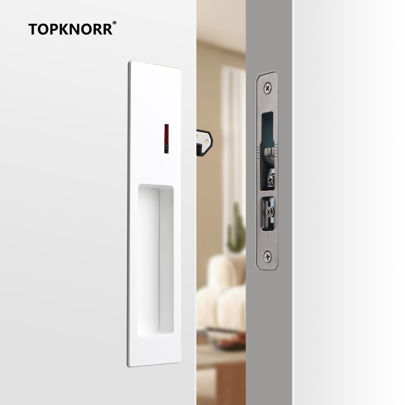 目に見えない引き戸用ロックプッシュプルフック木製ドア用内蔵隠 - Door Handle Bar のレビューと価格