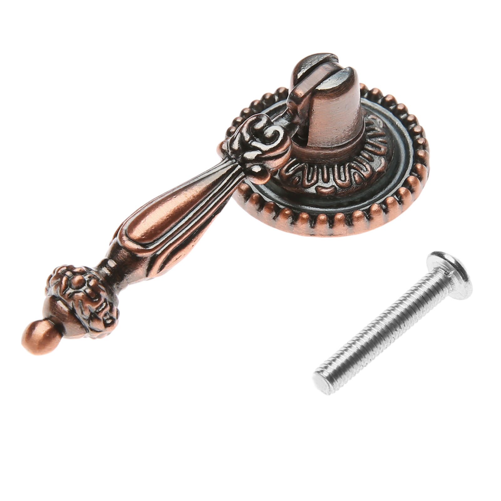 2 個アンティーク引き出しプルヨーロピアンスタイル吊り下げデ - Furniture Hardware Drop Pulls のレビューと価格