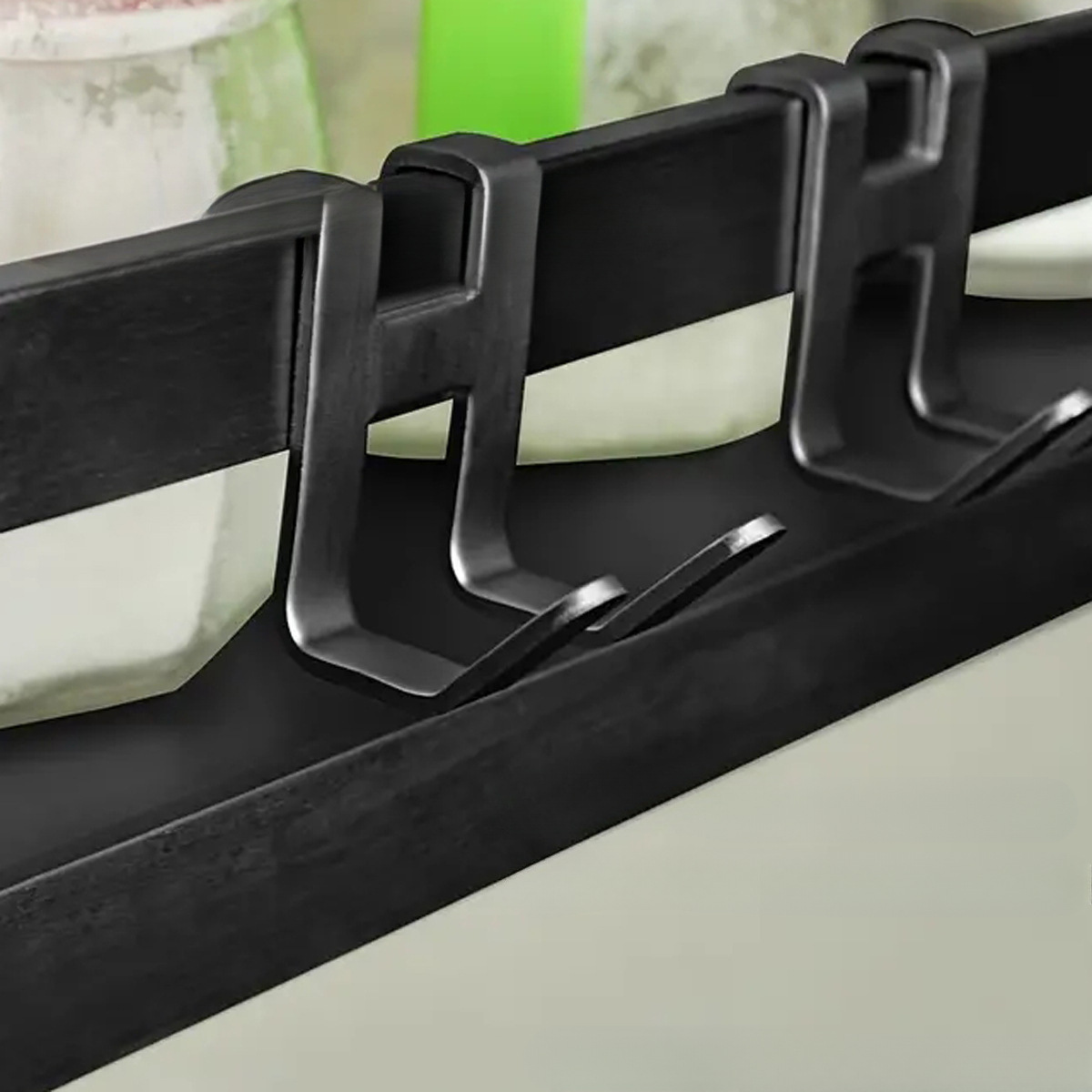 ドアバックフックキャビネットドアフックキッチンドアリアハンガ - Drawer Organizer Peg のレビューと価格