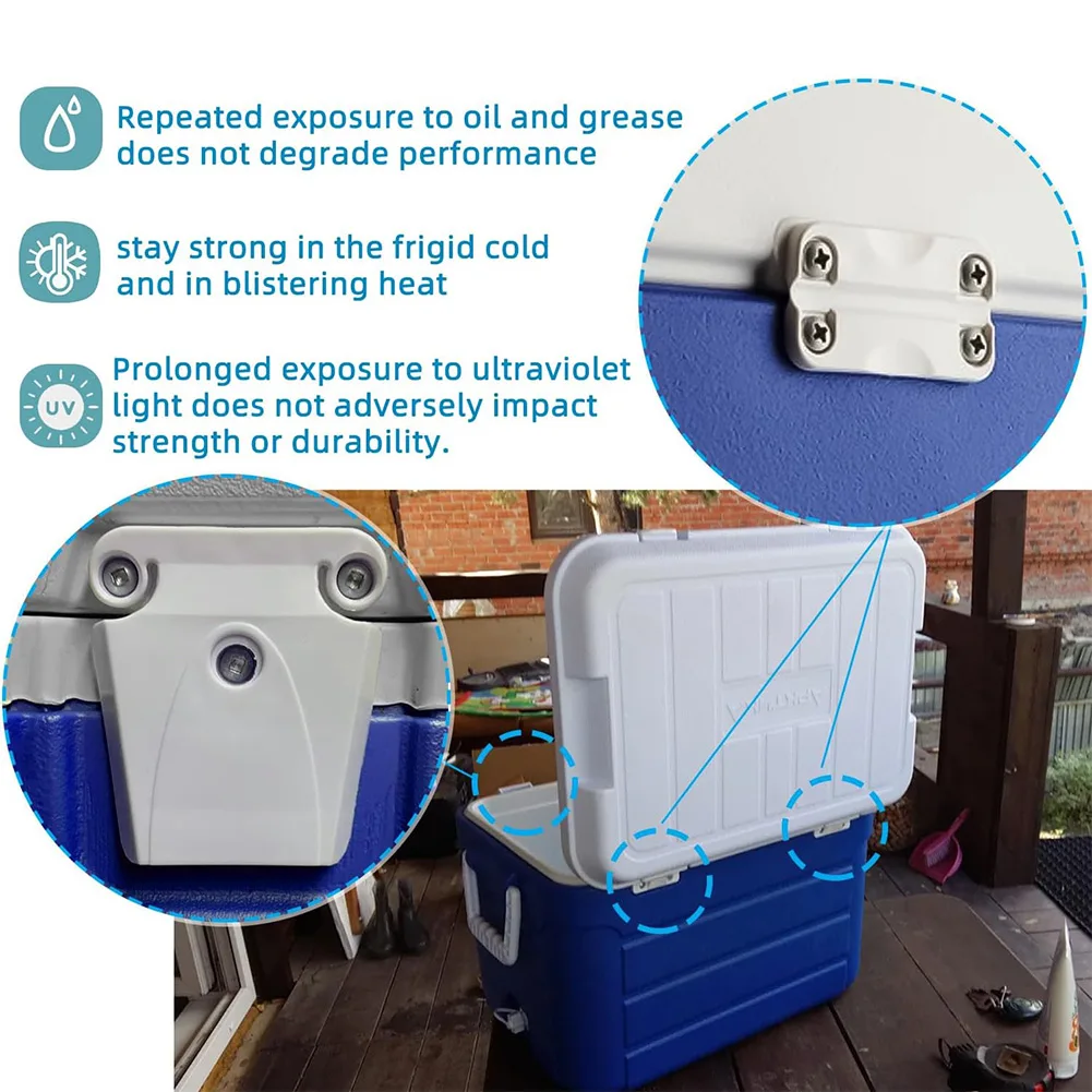 4パックヒンジと2つのラッチ交換セット、Igloo 50-1 - Furniture Hardware Replacement のレビューと価格