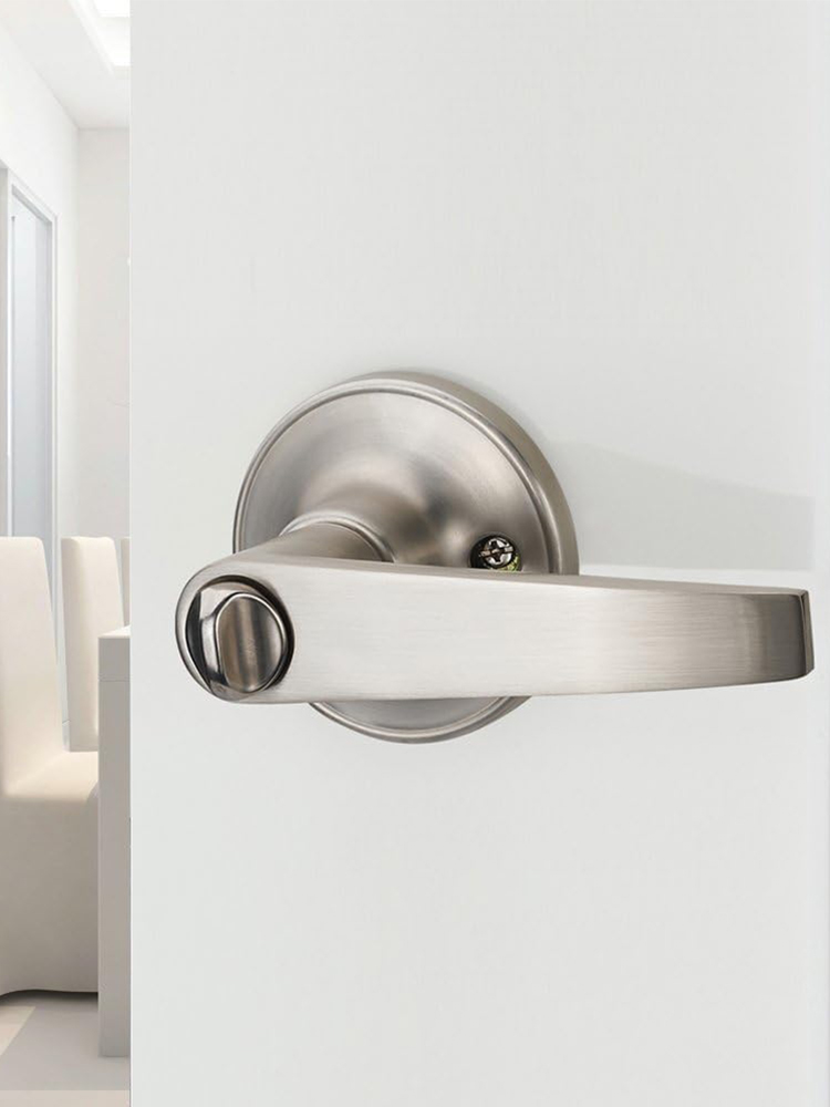 ドアレバーロック 3キー付き 玄関ドアハンドル ステンレス鋼 - Door Handle Bar のレビューと価格