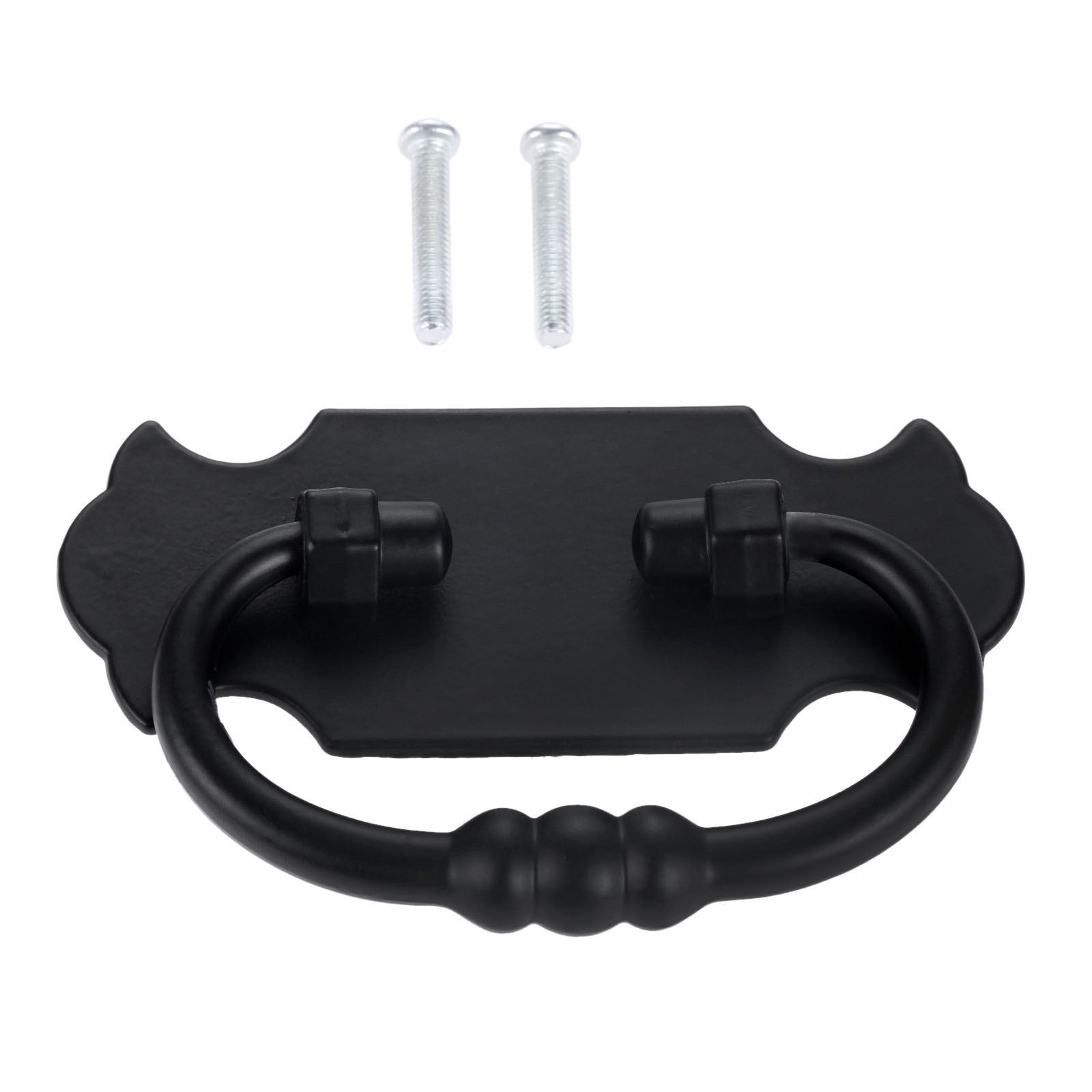 黒の亜鉛合金プル,1ピース,88x56mm,引き出しまたはド - Furniture Hardware Drawer Pulls のレビューと価格