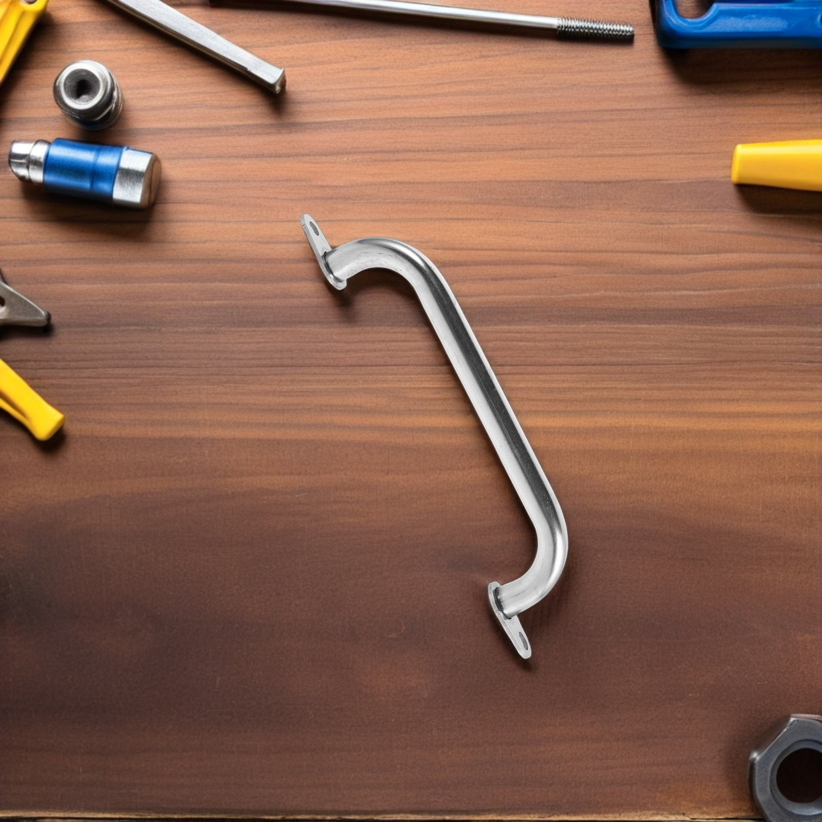 頑丈なステンレス製バンリアドアグラブバー、簡単設置、滑り止め - Door Handle Bar のレビューと価格